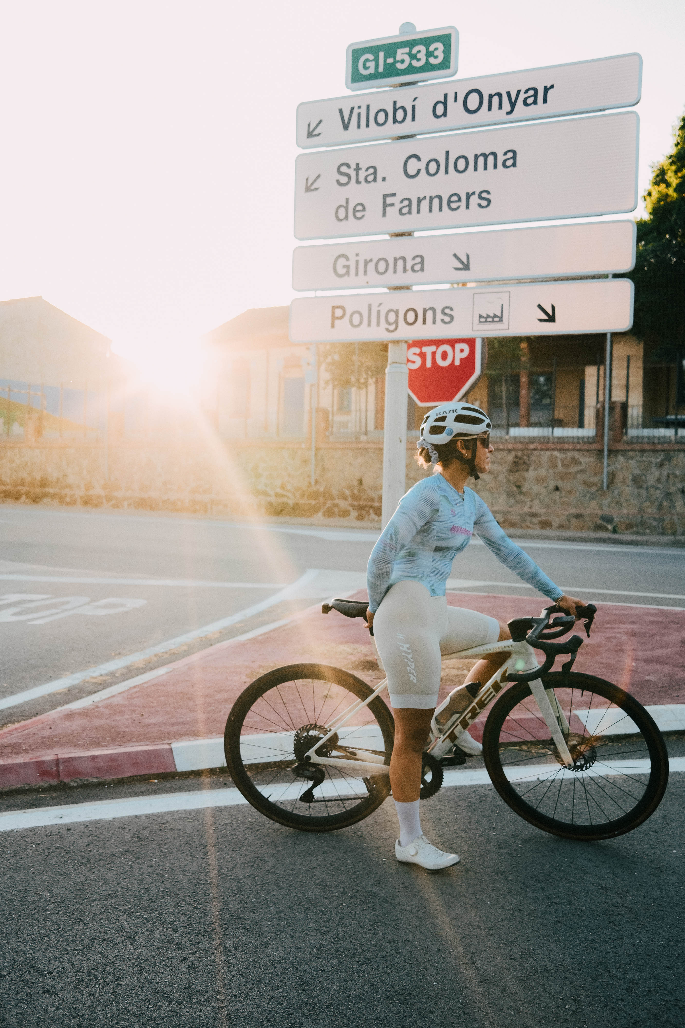 Girona cycling portrait